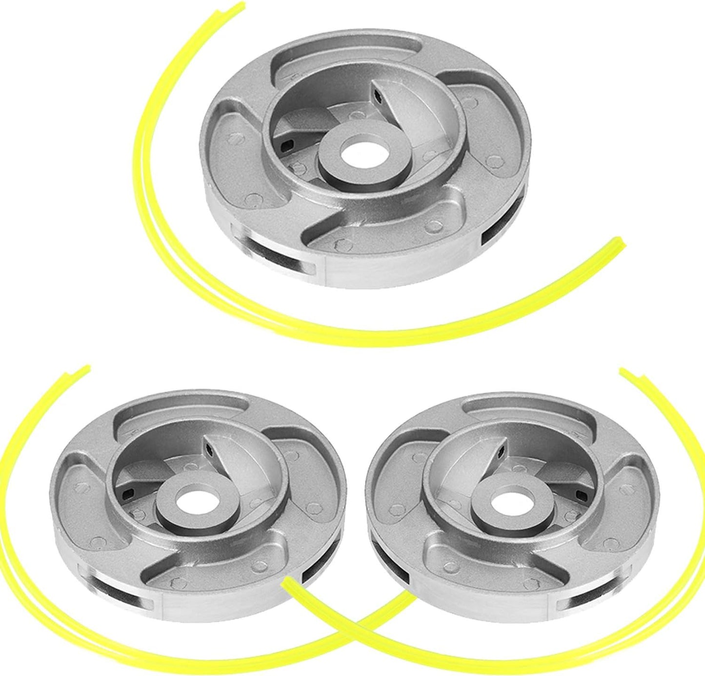 πΏ Universal Aluminum Grass Trimmer Head | Heavy-Duty Brush Cutter Replacement.