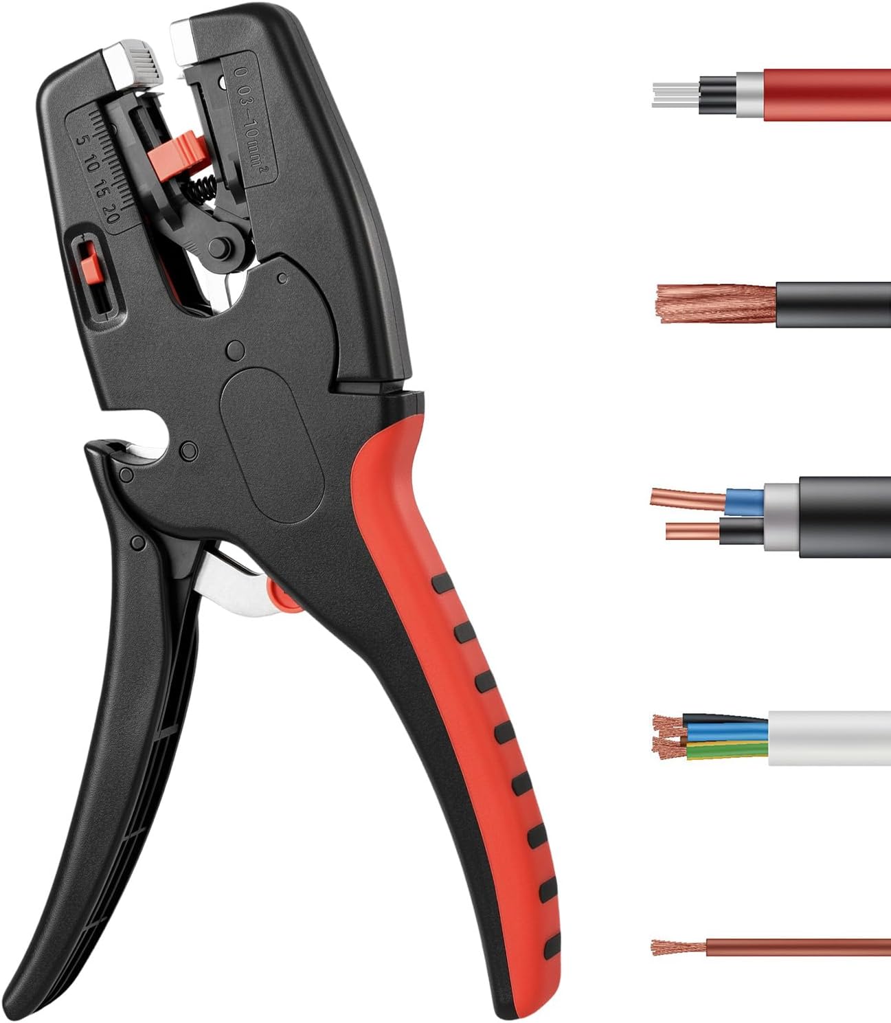 ⚡ HOT SALE | Automatic Wire Stripper & Cutter – Self-Adjusting 2-in-1 Cable Stripping Tool for Electrical & DIY Work
