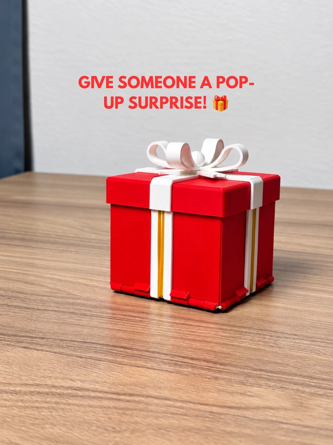Jumping Christmas Gift Box | Pop-Up Surprise | Money & Ring Holder