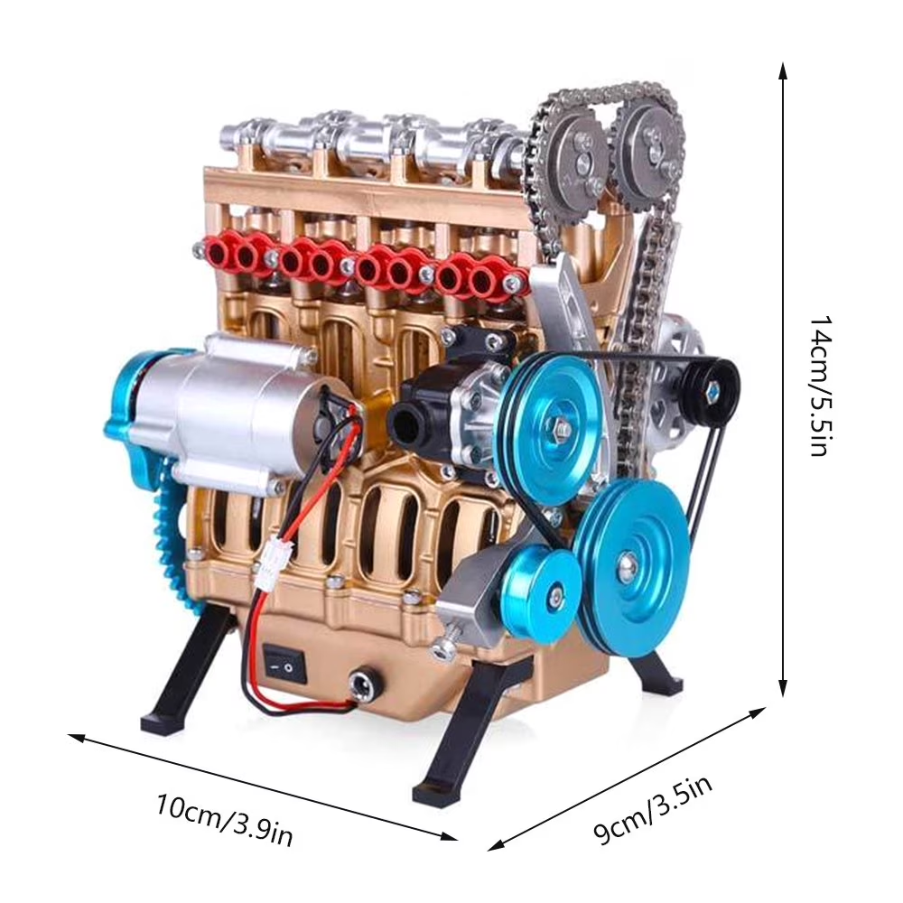 ๐๏ธ๐ ๏ธThe Ultimate Desktop Masterpiece: Miniature V8 Small-Block Static Model Kit