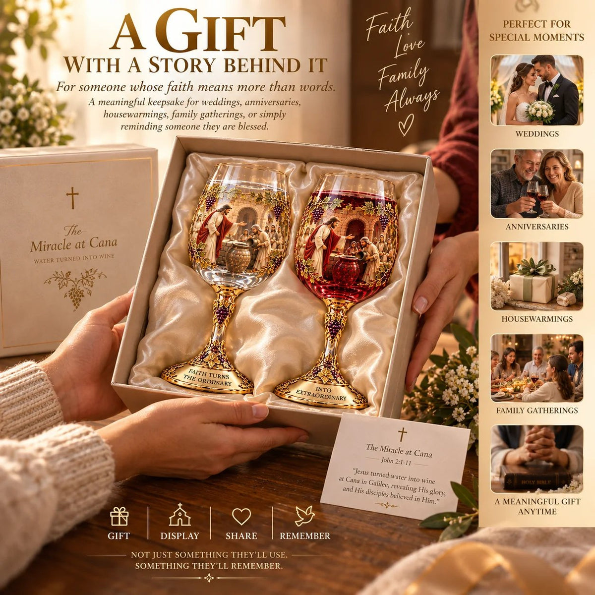 βοΈ Two Glasses. One Miracle. A Story Worth Keeping.π
