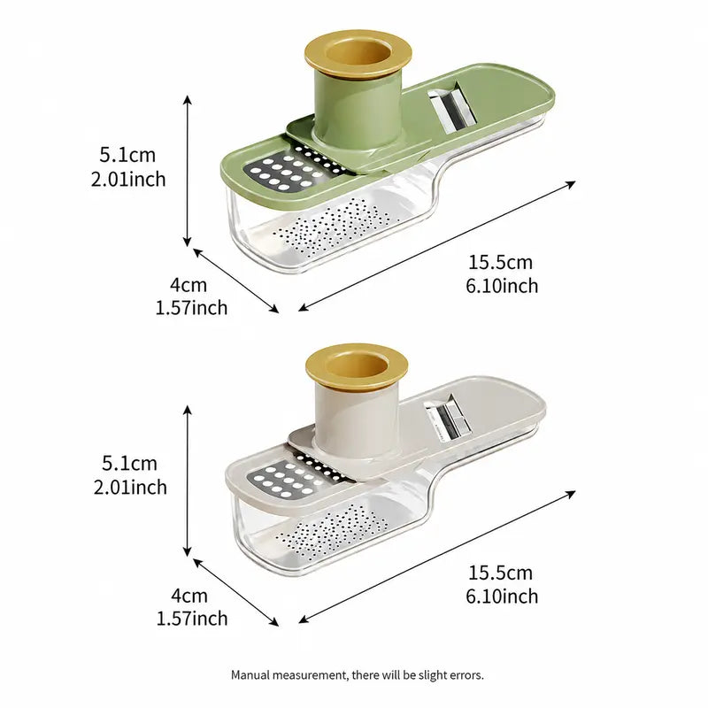 ๐ง 3-in-1 Multifunctional Ginger & Garlic Grater ๐ถ๏ธ