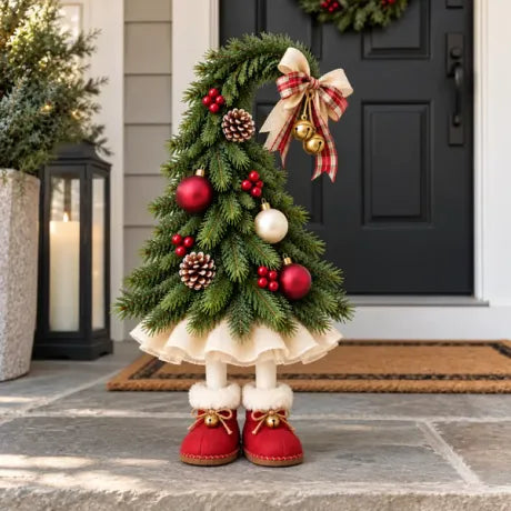 🔥 LAST DAY 49% OFF! ✨ Ditch the Boring Gifts! This Storybook Elf Tree Will Steal Her Heart 👢