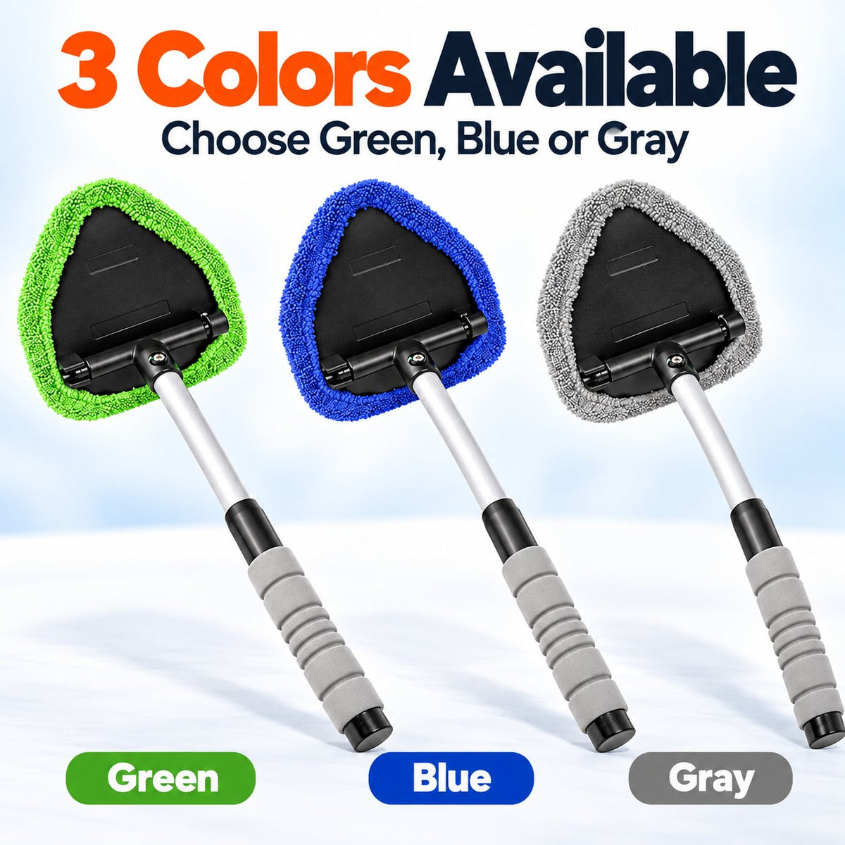 🚗✨ Windshield Cleaning Brush — Reach Every Corner with Ease!