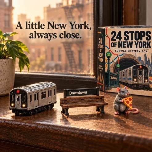 π 24 Stops of New York β Subway Mystery Advent Calendar π½