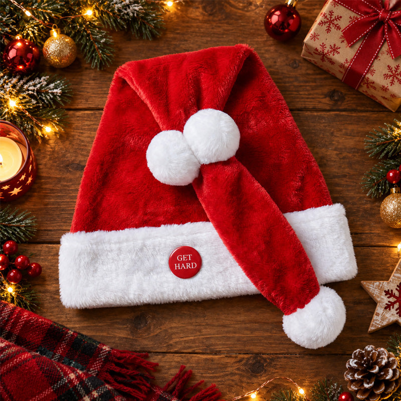 ๐
Animated Naughty Santa Hat | Funny Christmas Party Hat