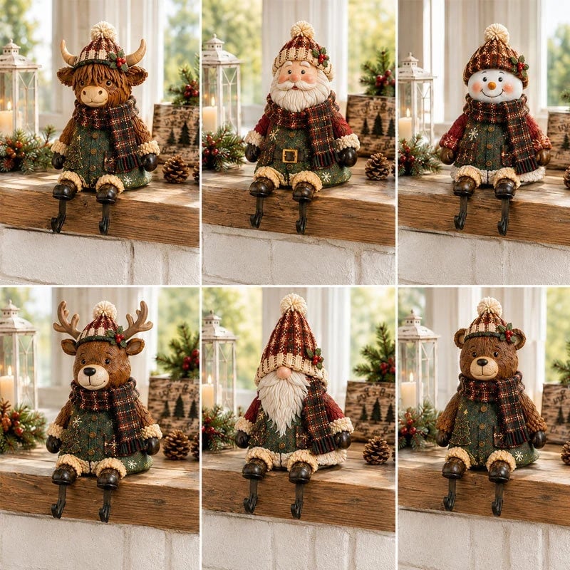 ๐ฅ Flash sale 40% OFF - Christmas Stocking Holder Shelf Sitters