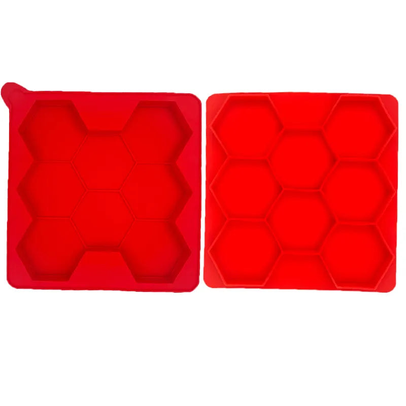 🍔Silicone Burger Patty Mold | Hexagon Slider Meat Press Maker