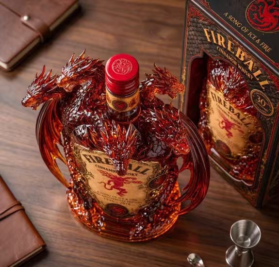 🐉🔥 Legendary Dragon Bar Decanter – Sculpted Collector Bottle for Home Bar & Gifting