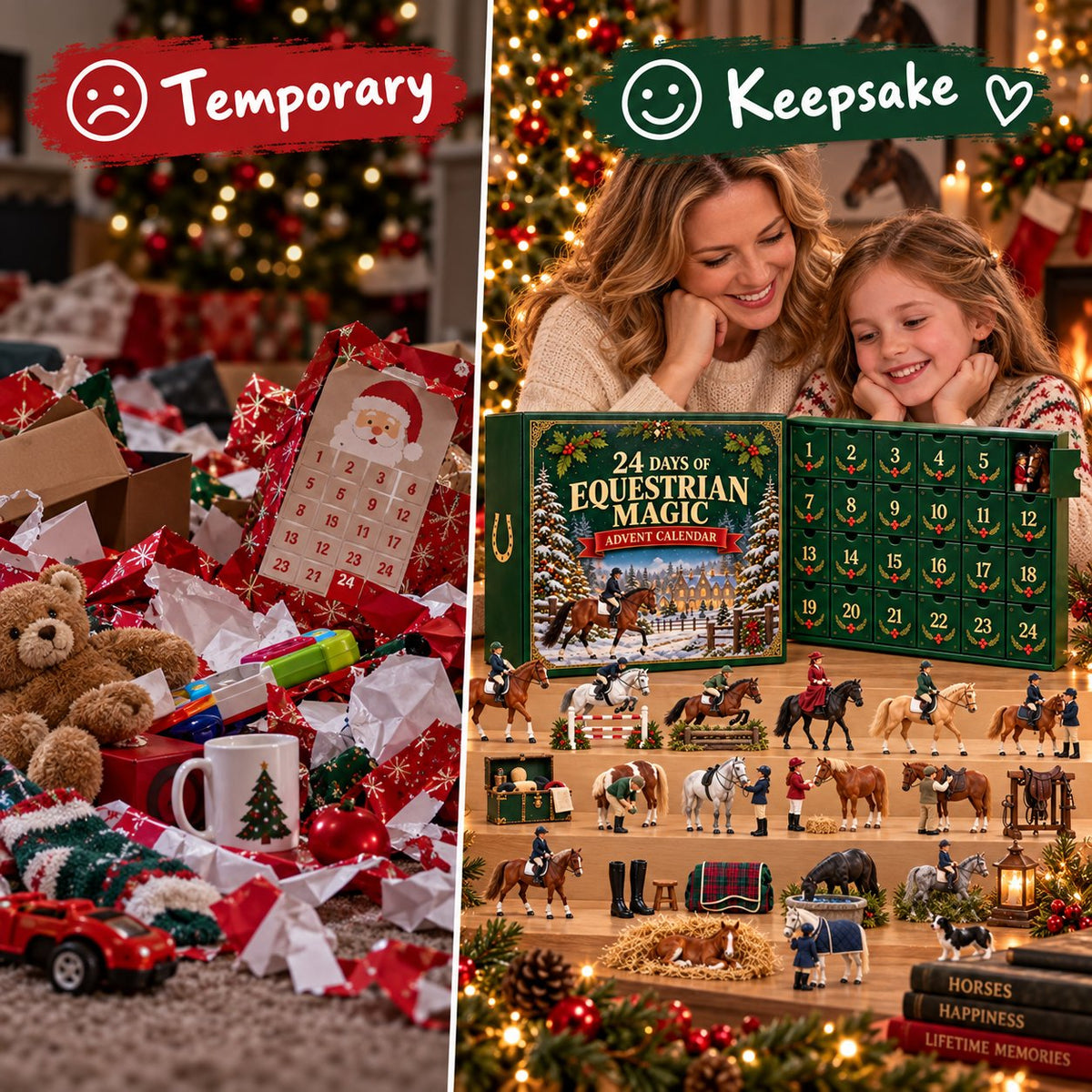 Equestrian Magic Advent Calendar β 24 Horse-Themed Surprises