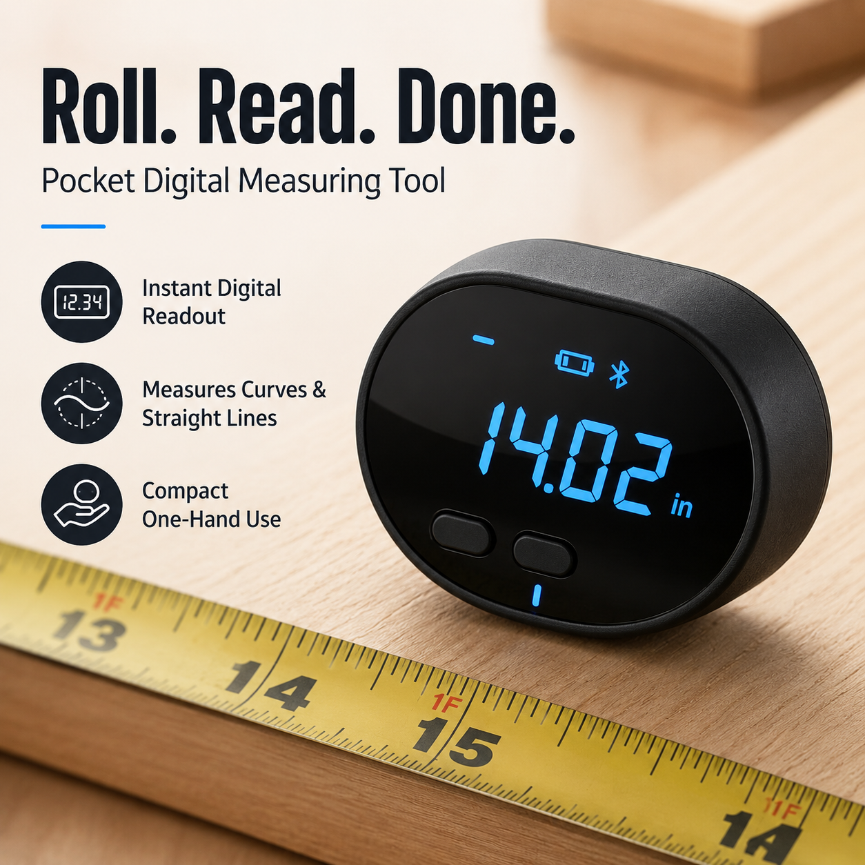 ๐ง Digital Distance Measuring Wheel With LCD Display
