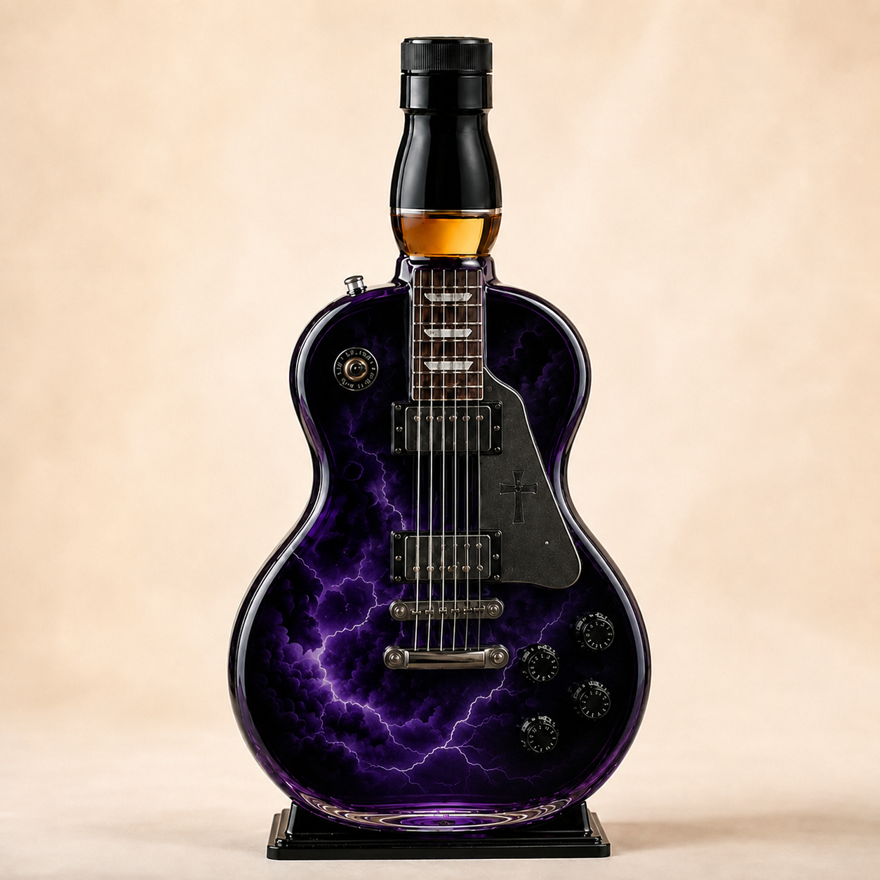 Guitar Collectible Glass Decanter πΈ