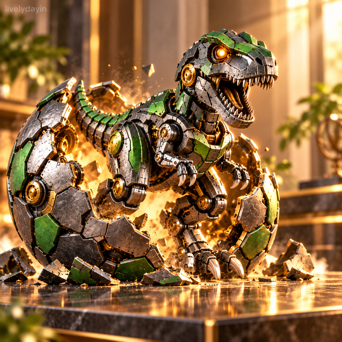 🧒Mechanical T-Rex Egg – Mystery Egg to Robotic Dinosaur