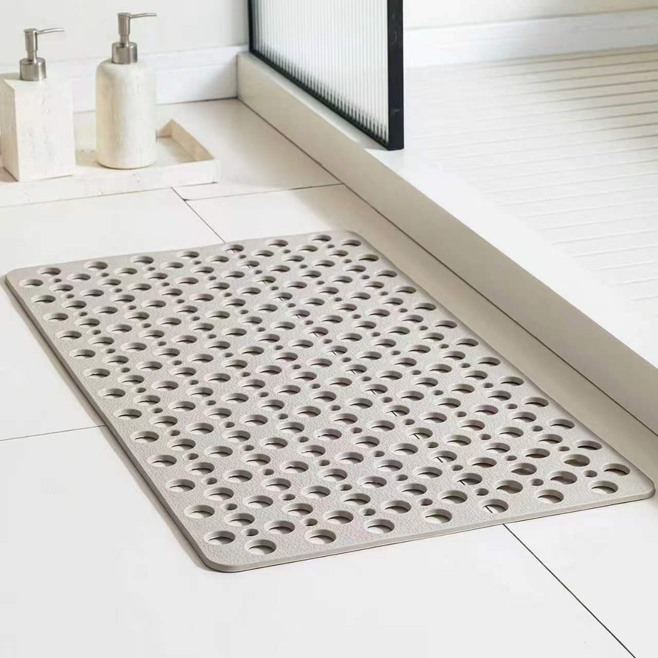 🔥Save 50% This Summer 💧 Bathroom Safety Mat - Make Every Shower Feel Safer 🚿
