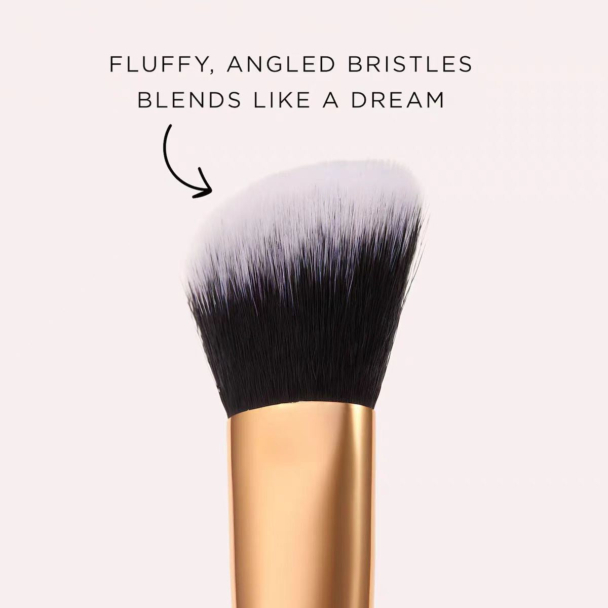 Brush - fluffy, dome foundation brush