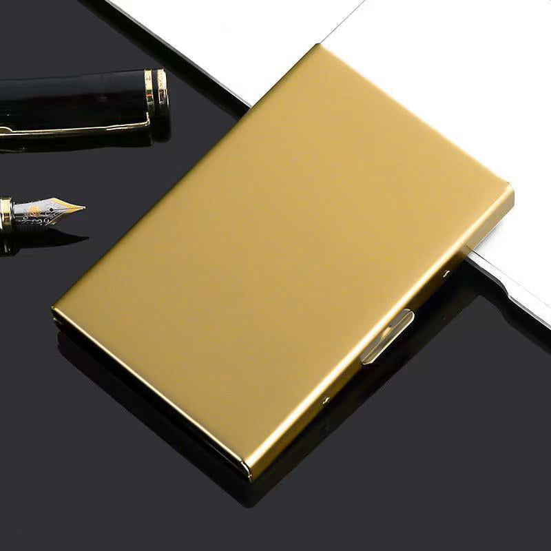 Stainless Steel RFID-Blocking Card Holder