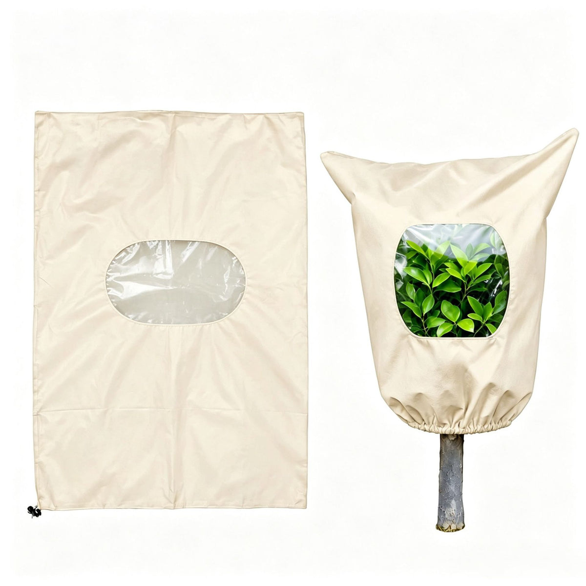 🌿 WINTER GARDEN ESSENTIAL | Plant Frost Protection Cover – Breathable Reusable Cover for Shrubs, Pots & Young Trees