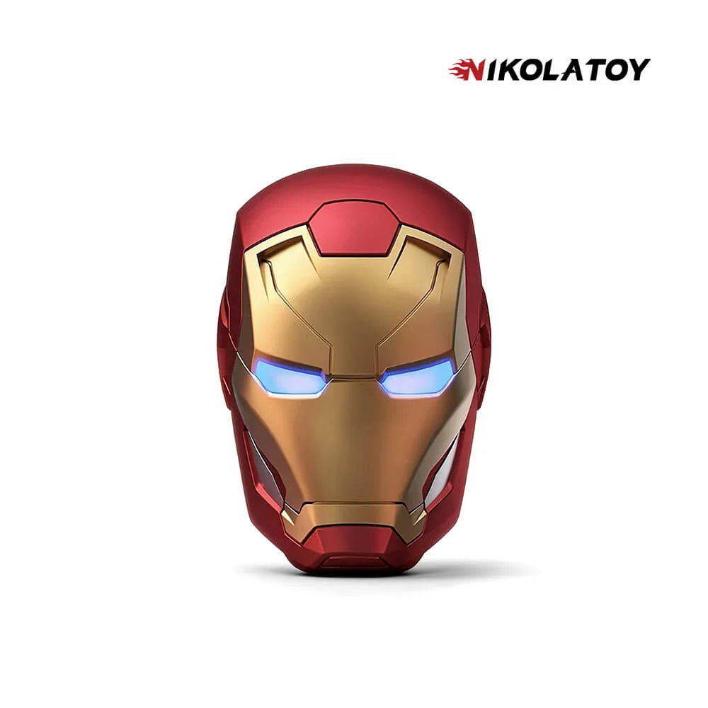 Iron Man Alloy Shell TWS Bluetooth Earbuds