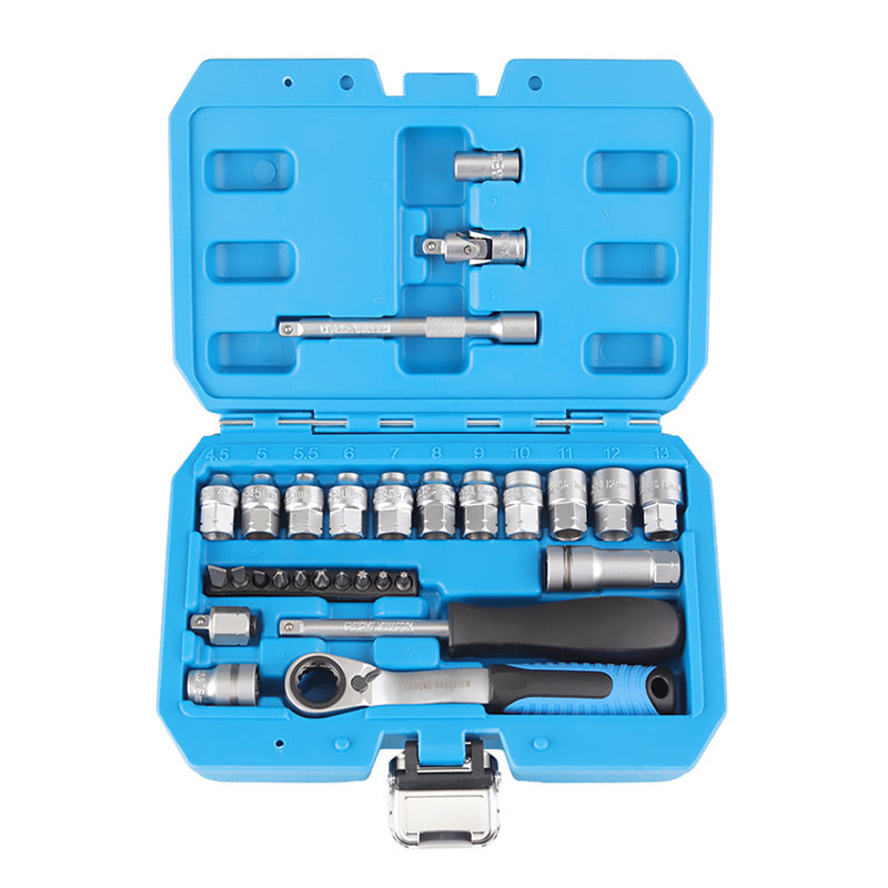 ๐ 2026 Sale โ Over 16,600 Sold!๐ง29โPcs Ratchet Socket Wrench Kit ๐ ๏ธ