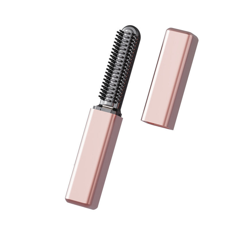🔥🎁 💁Portable Wireless Mini Bang Heated Styling Comb|3 Seconds Fringe Straightening Hair Styler ✨