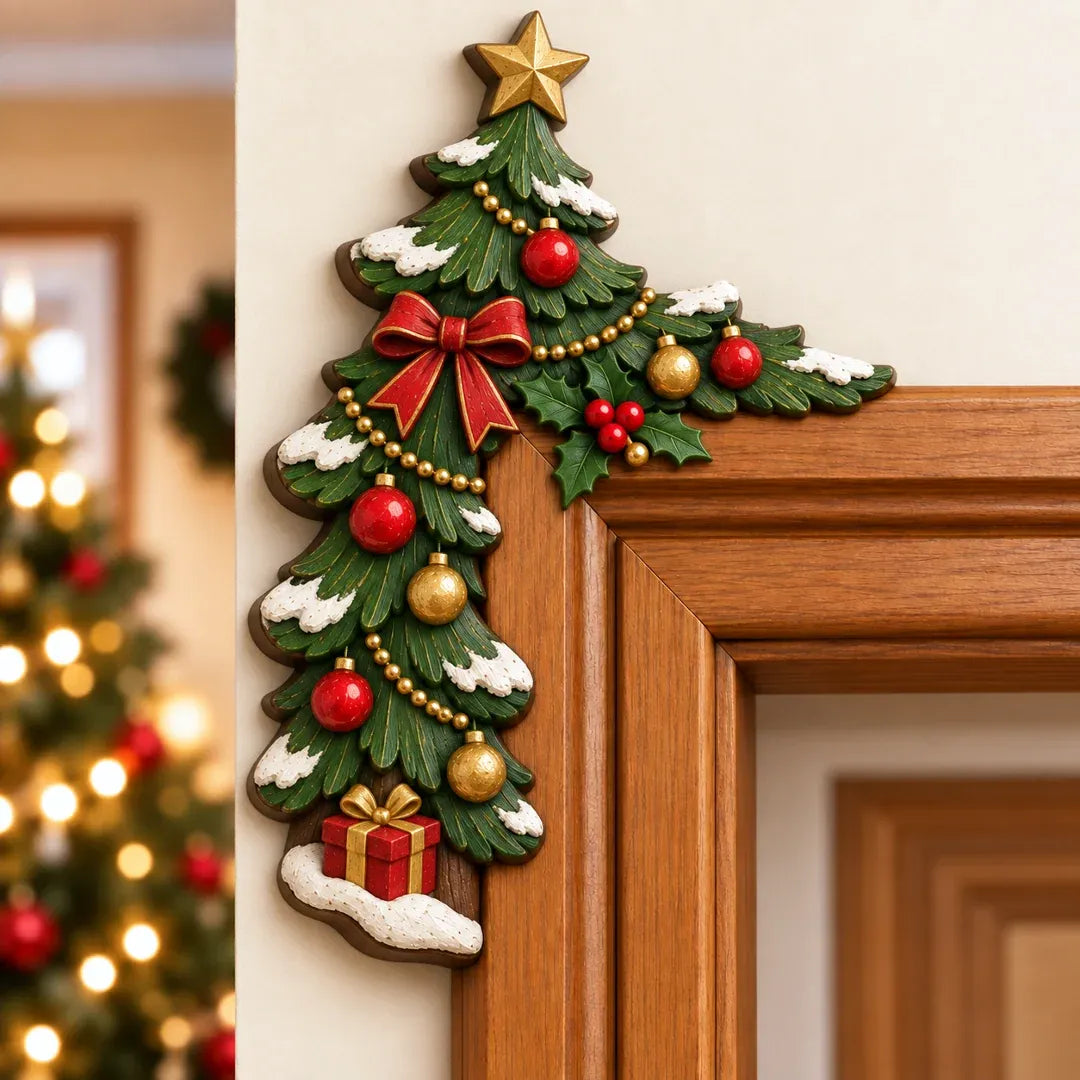 ⏳ Last Day 50% OFF – 🎄 3D Christmas Peekaboo Door Frame Corner Decor | 8 Festive Character Designs with Left & Right Options for Doorways, Entryways & Holiday Corners ✨