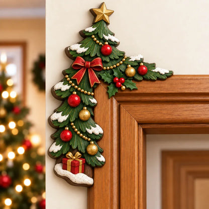⏳ Last Day 50% OFF – 🎄 3D Christmas Peekaboo Door Frame Corner Decor | 8 Festive Character Designs with Left & Right Options for Doorways, Entryways & Holiday Corners ✨