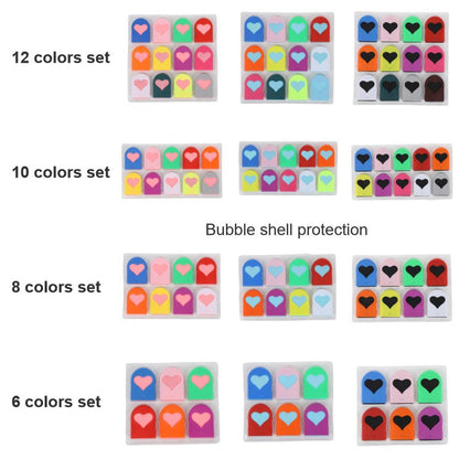 🔥🌈12-Color Temporary Hair Chalk Applicator Set