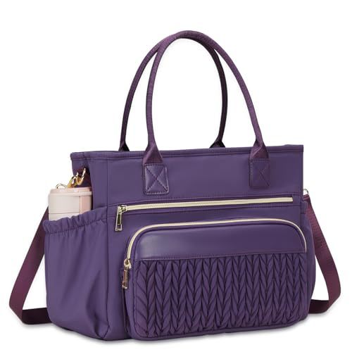 Insulated Lunch Tote for Women – Stylish Leakproof Cooler Bag with Adjustable Strap & Side Pockets