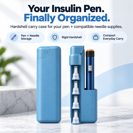 🛡️ 50% OFF Insulin Pen Organizer Case – Hardshell Protection & Easy Carry