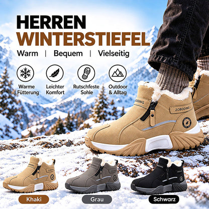 Gefütterte Winterstiefeletten – Warm, Rutschfest & Bequem für Damen und Herren ❄️