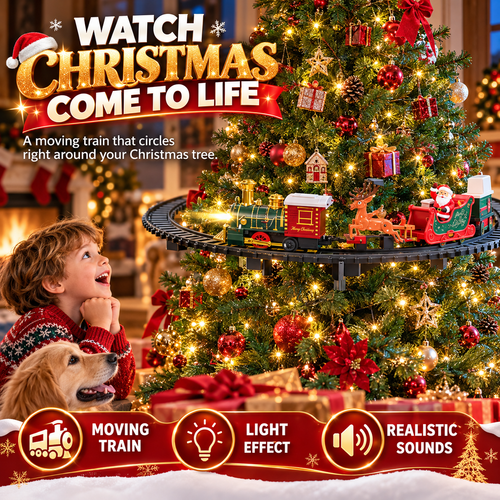 🎄 Christmas Tree Train Set – Make Your Holiday Tree the Moment Everyone Remembers 🚂