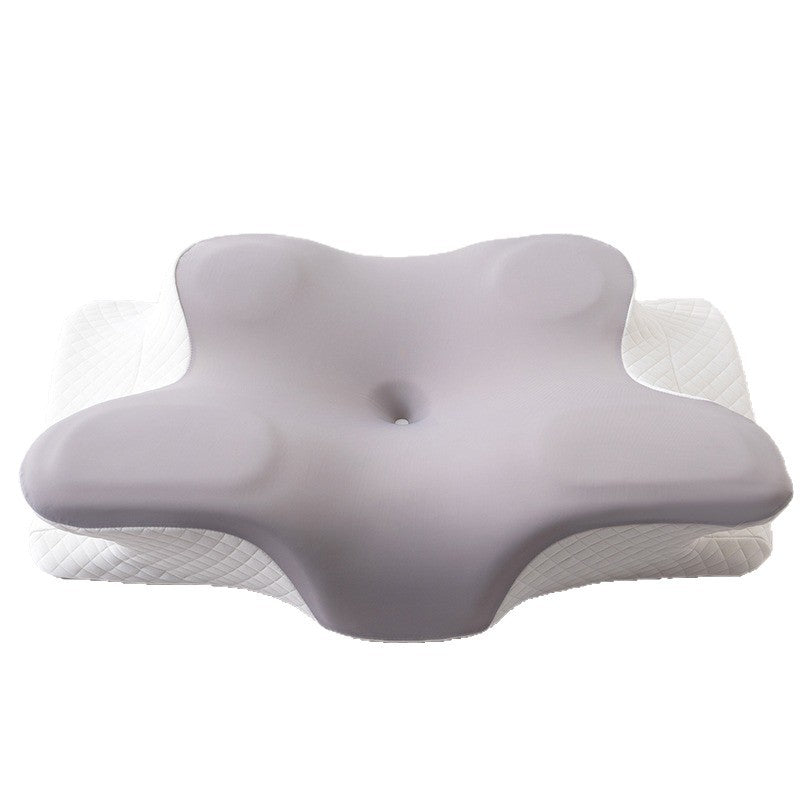 Cervical Spine Protection Butterfly Pillow - Slow Rebound Memory Foam Ergonomic Neck Contour Pillow for Neck Pain Relief & All Sleeping Positions