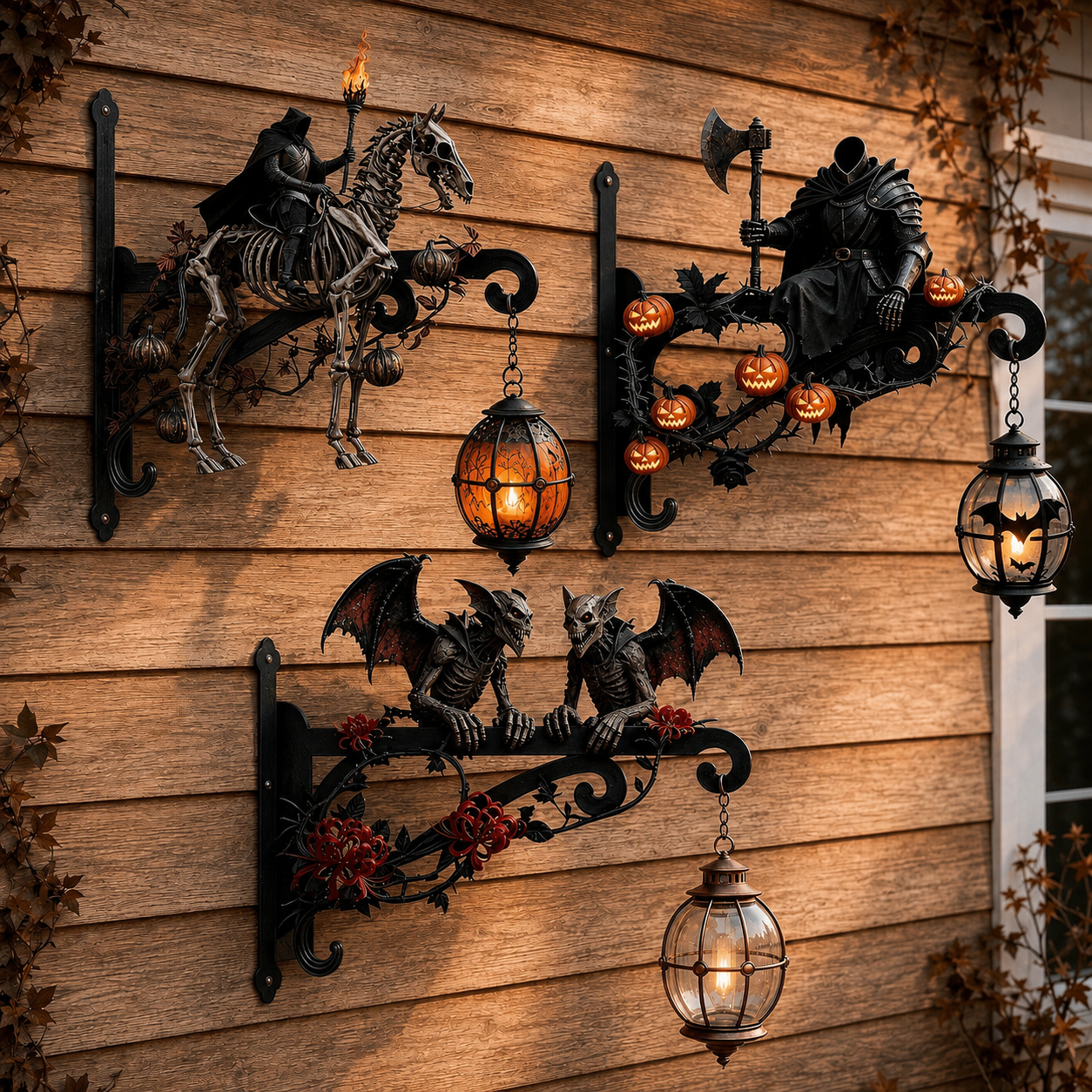 🎃 Turn Your Front Porch into a Haunted Gothic Manor!