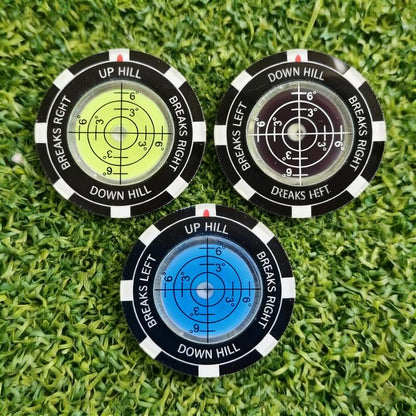 ⛳ High Precision Golf Leveler – Magnetic Green Reader & Ball Marker Tool 🎯