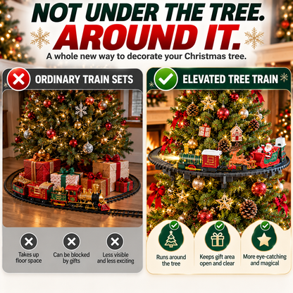 🎄 Christmas Tree Train Set – Make Your Holiday Tree the Moment Everyone Remembers 🚂