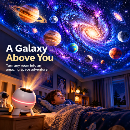 🌌🔥 50% OFF Galaxy Projector for Bedroom – USB Star & Planet Ceiling Projector, Colorful Nebula Night Ambience, Limited-Time Deal!