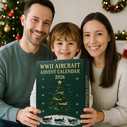 2026 Aircraft Advent Calendar – World War II Plane Collection