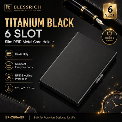 RFID Blocking Metal Card Holder