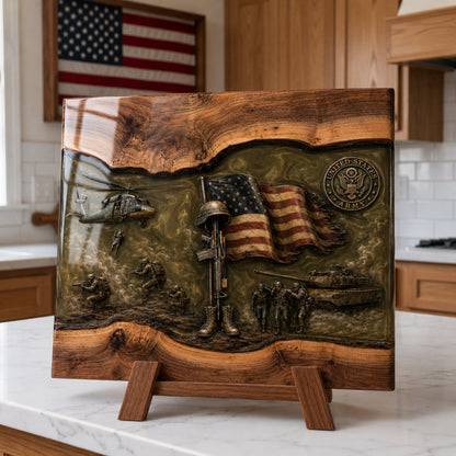 ❤️🎖️Handcrafted Veteran Memorial Display Boards(Handmade®) - Only 11 Left