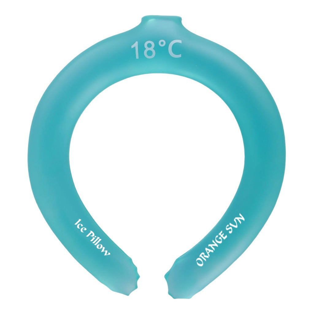 Gen-2 Cool Neck Collar | 18°C Smart Reusable Ice Neck Ring for Instant Hands-Free Summer Cooling