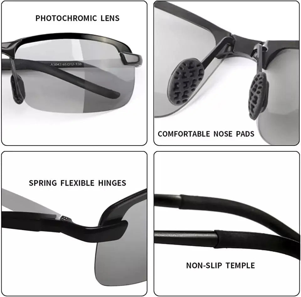 🕶️Smart Polarized Sunglasses For Outdoor Activities UV Protection