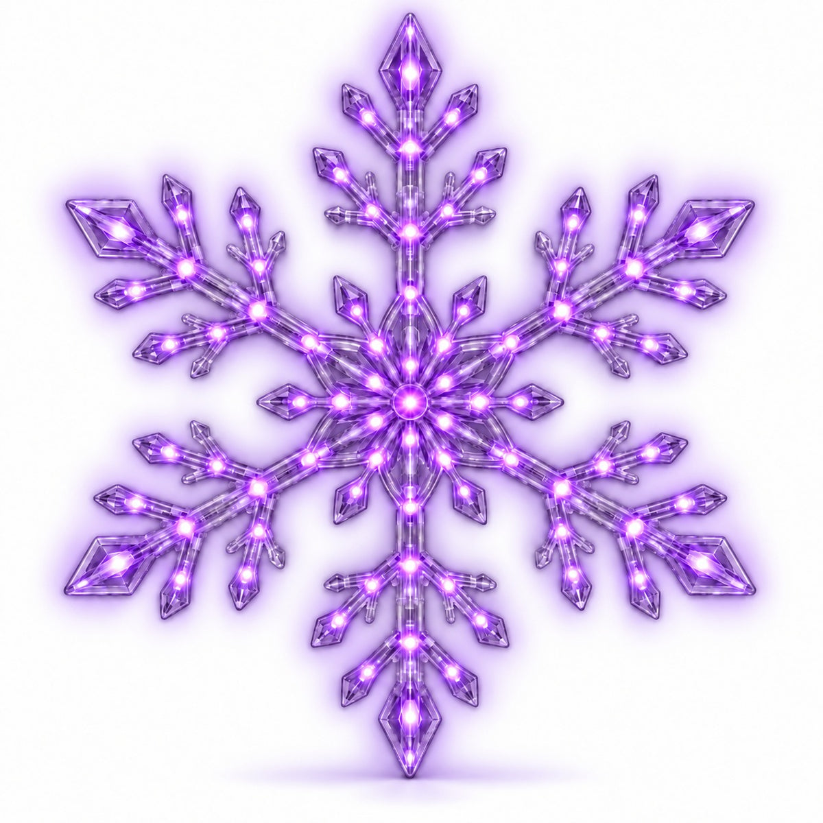 💙 WINTER WONDERLAND FAVORITE | Blue & White LED Snowflake Lights – Christmas Wall Decor for Living Rooms & Bedrooms