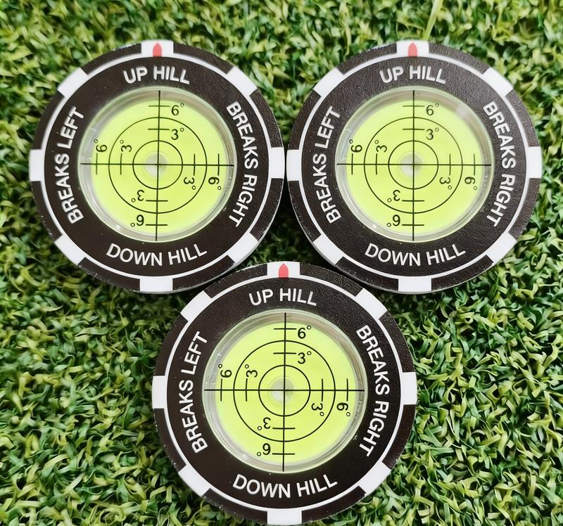⛳ High Precision Golf Leveler – Magnetic Green Reader & Ball Marker Tool 🎯
