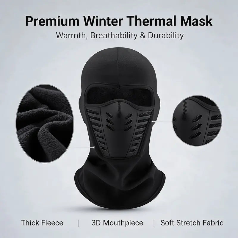 🔥 Limited-Time 50% OFF🔥Unisex Fleece Full Face Balaclava Ski Mask