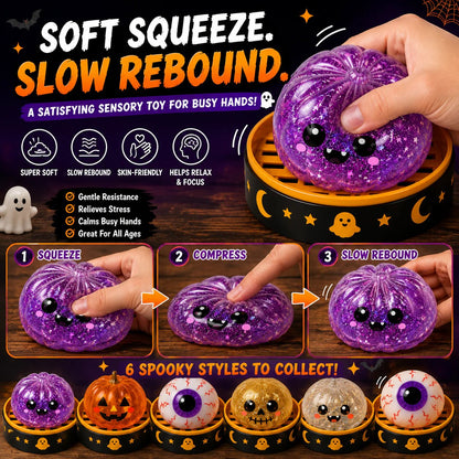🔥49% OFF TODAY 🎃 Halloween Steamed Bun Squishy Mystery Box Toy