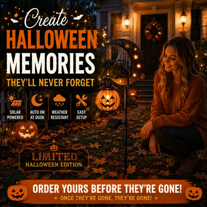 🎃 Spooky-Cute 33" Solar Halloween Garden Stake Light (40% OFF)