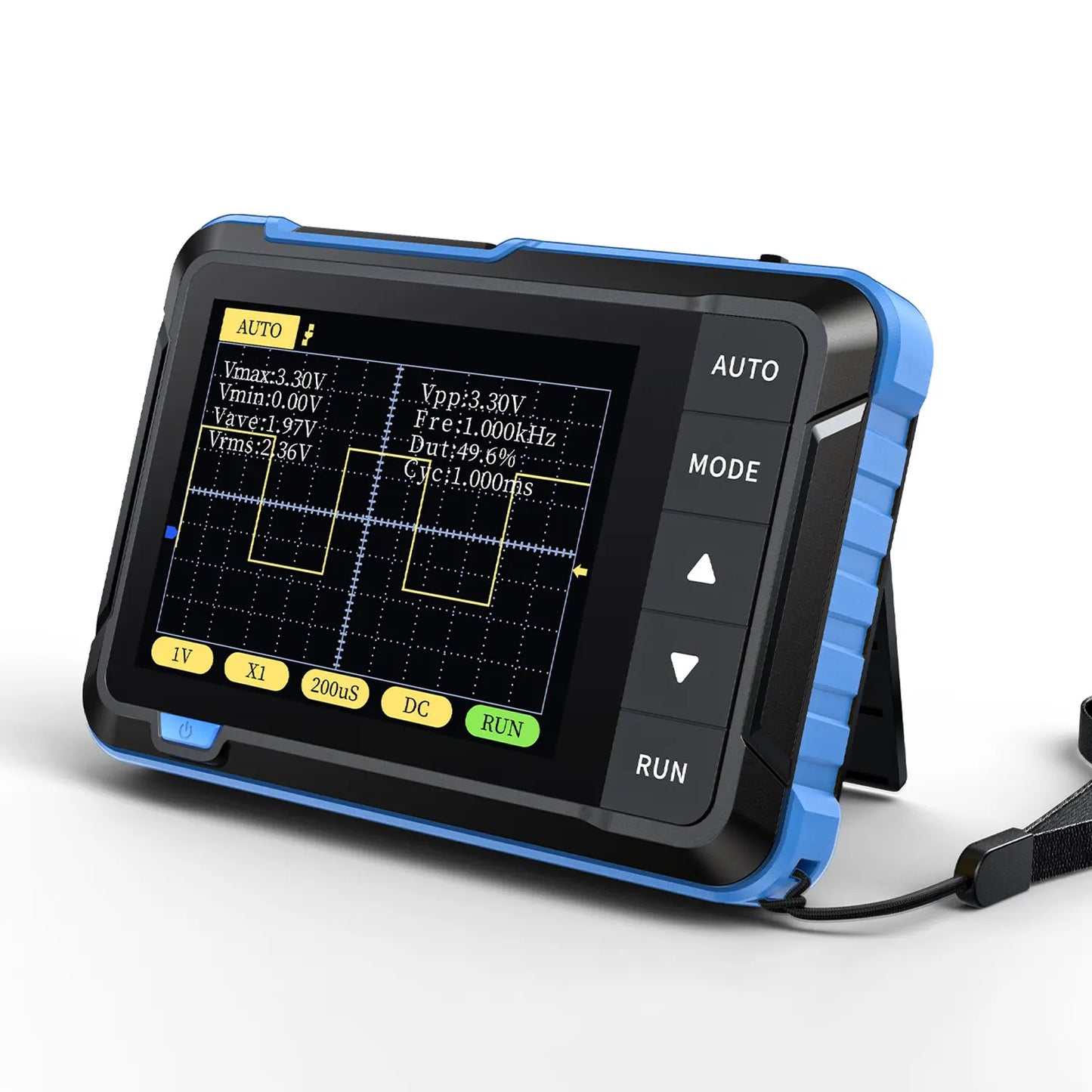 🚗 Pocket Digital Oscilloscope – Portable Signal Tester for Car Audio Tuning, Circuit Diagnostics & DIY Electronics ⚡