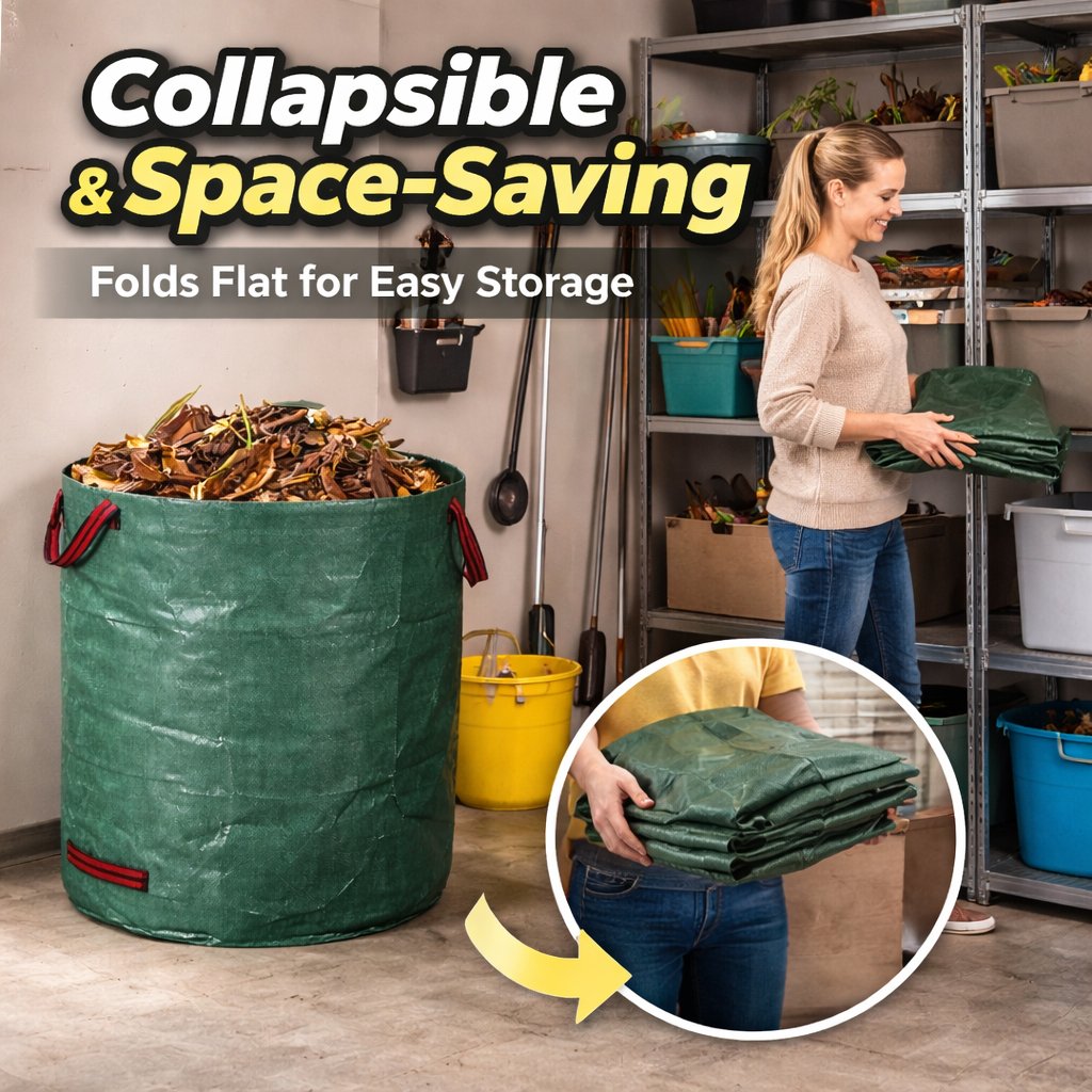 🍂 Reusable Garden Trash Bags
