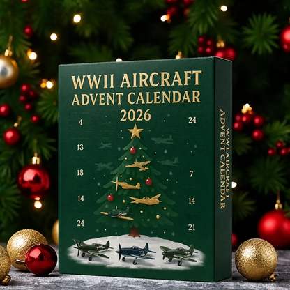 2026 Aircraft Advent Calendar – World War II Plane Collection