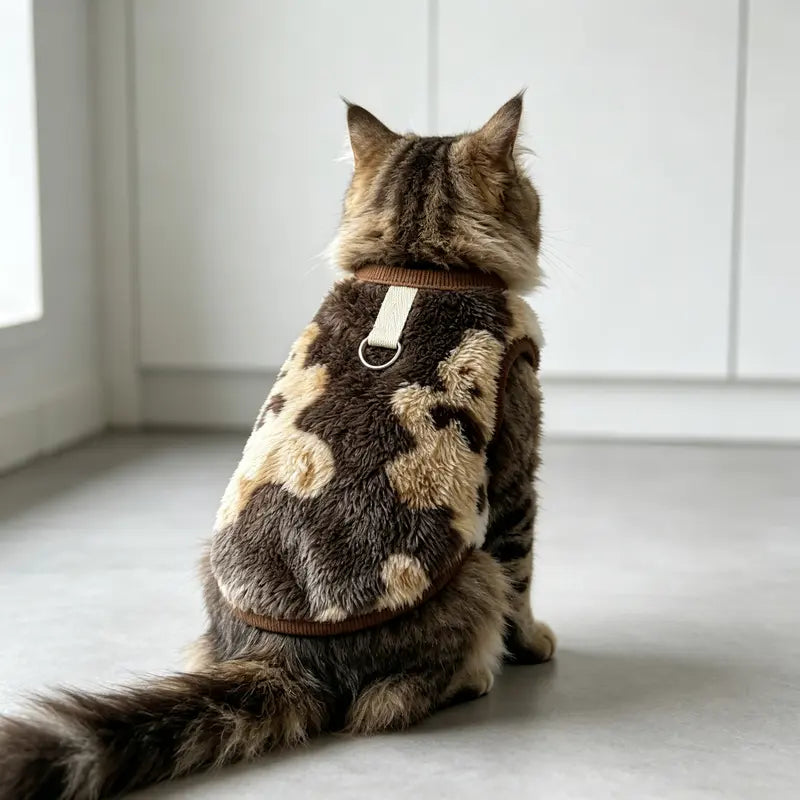 🐶Winter Fleece Pet Vest for Cats & Small Dogs